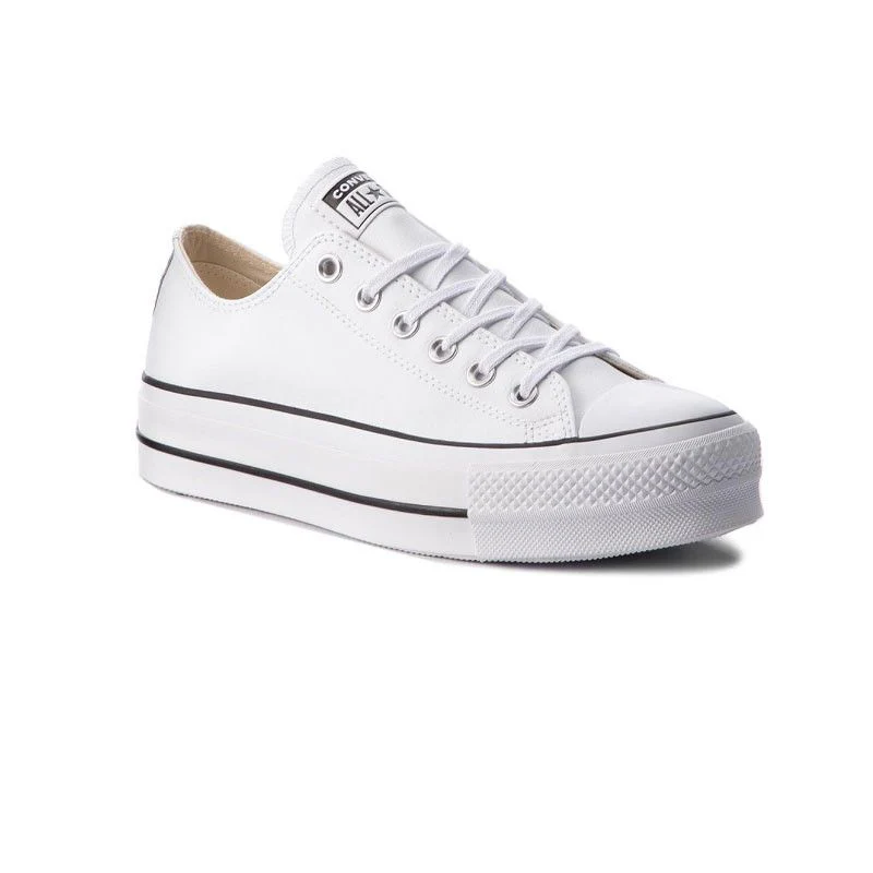 Baskets Platform Leather Ox - Blanc - Image 9