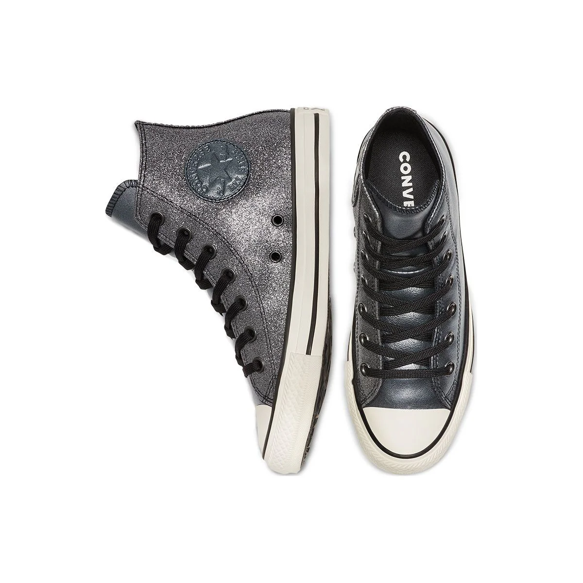 Baskets Converse Chuck Taylor All Star Shiny Metals - Gris - Image 3