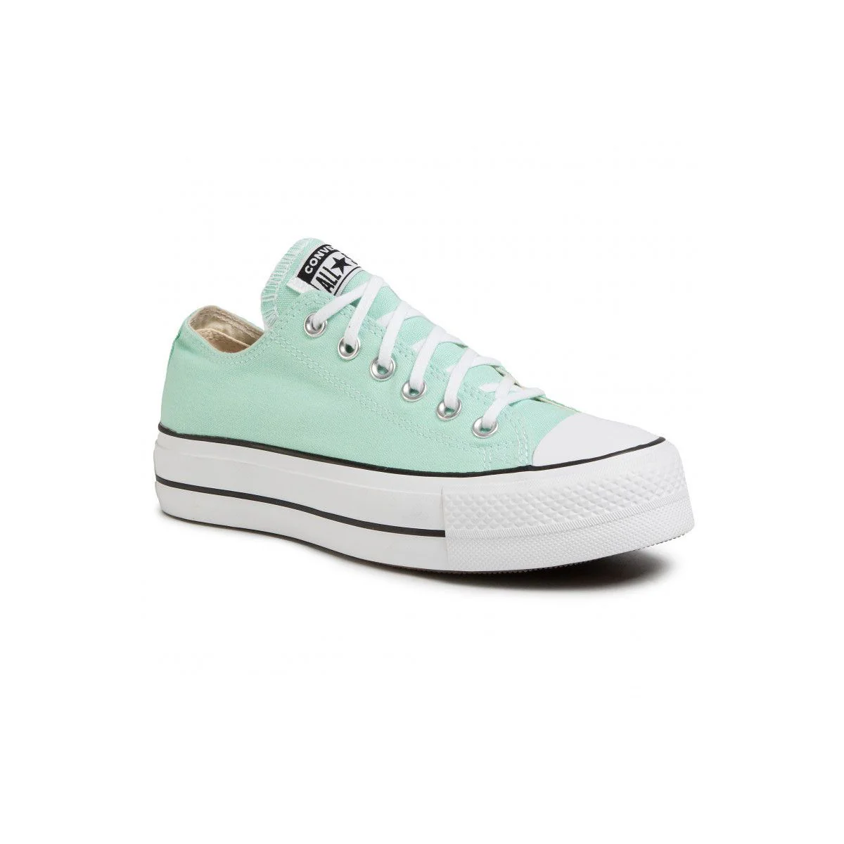 Baskets Converse Chuck Taylor All Star Seasonal Colour Platform Low Top - Vert - Image 2