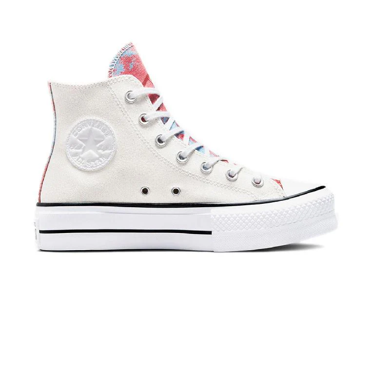 Baskets Converse All Star Platform Glitter - Blanc - Image 3