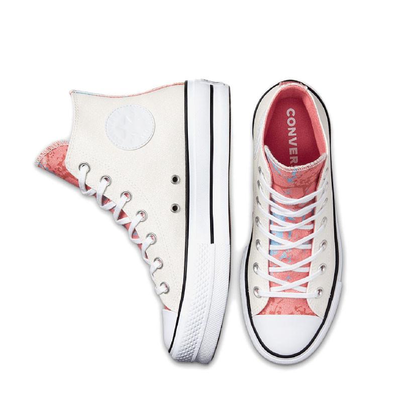 Baskets Converse All Star Platform Glitter - Blanc - Image 4