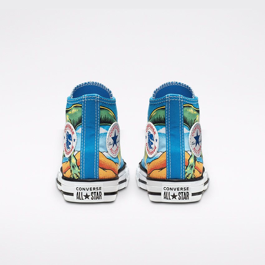Baskets Converse Canvas Hi Enf - Bleu - Image 6