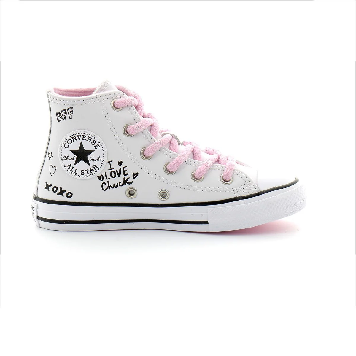 Baskets Converse Chuck Taylor All Star Notes From Bff Junior - Blanc - Image 3