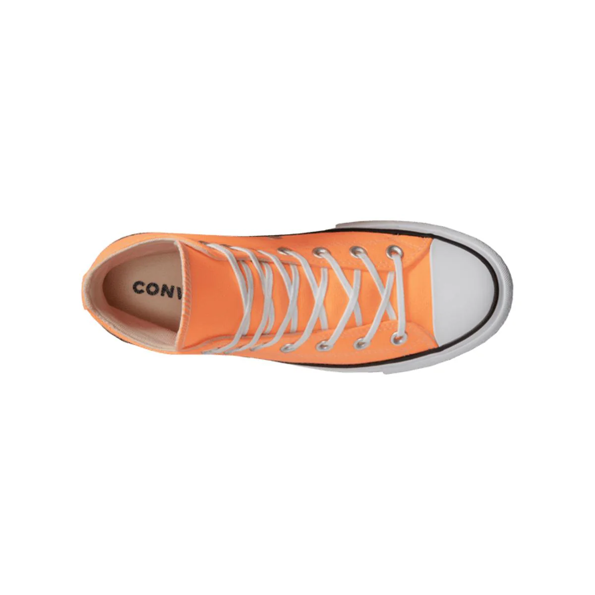 Baskets Platforme Canvas Hi - Orange - Image 2