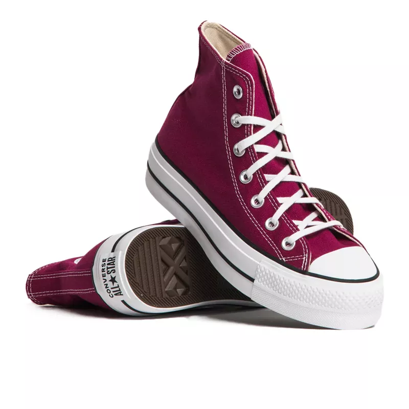 Baskets Hi All Star Lift - Bordeaux - Image 2