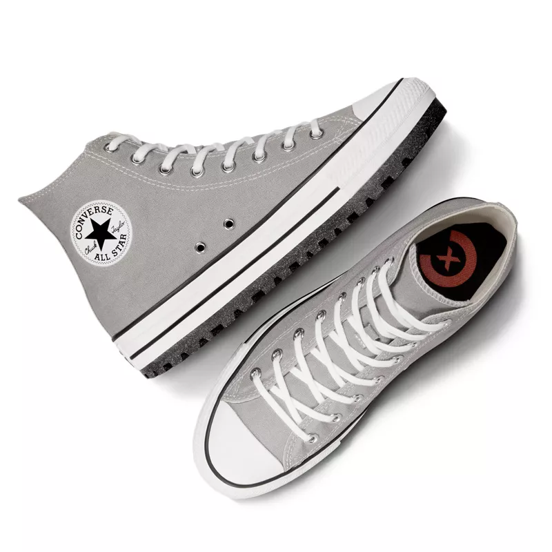 Baskets City Trek Canvas Hi - Gris - Image 4