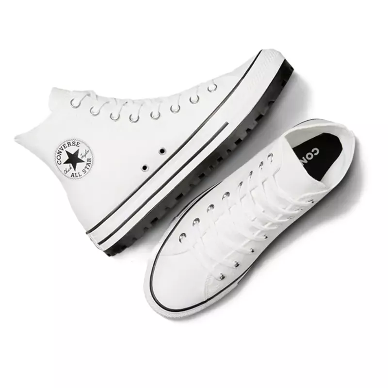 Baskets City Trek Canvas Hi - Blanc - Image 4