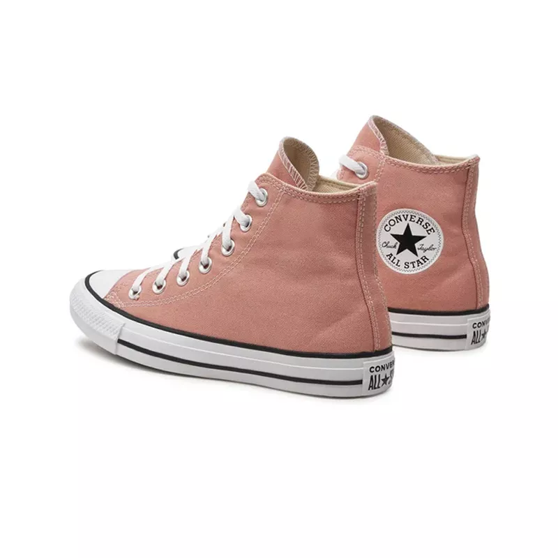 Baskets Canvas Hi - Rose/Marron - Image 4