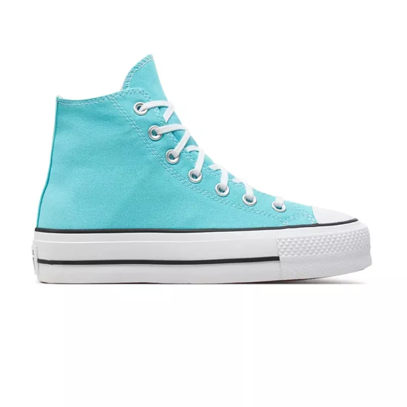 Baskets Platforme Canvas Hi - Bleu - Image 3
