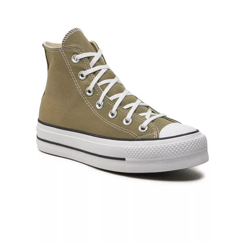 Baskets Platforme Canvas Hi - Marron - Image 2