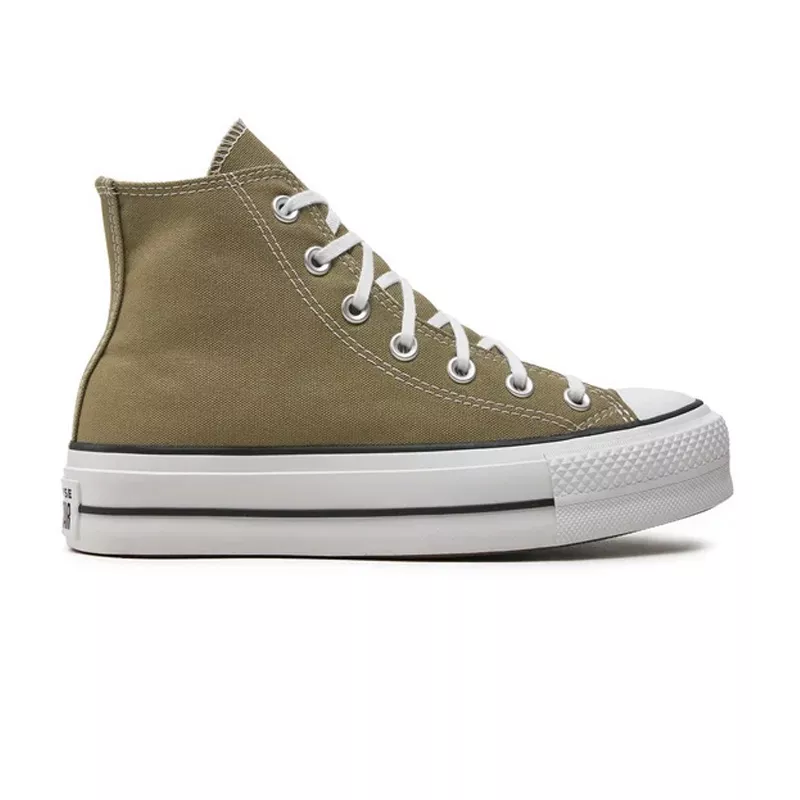 Baskets Platforme Canvas Hi - Marron - Image 3