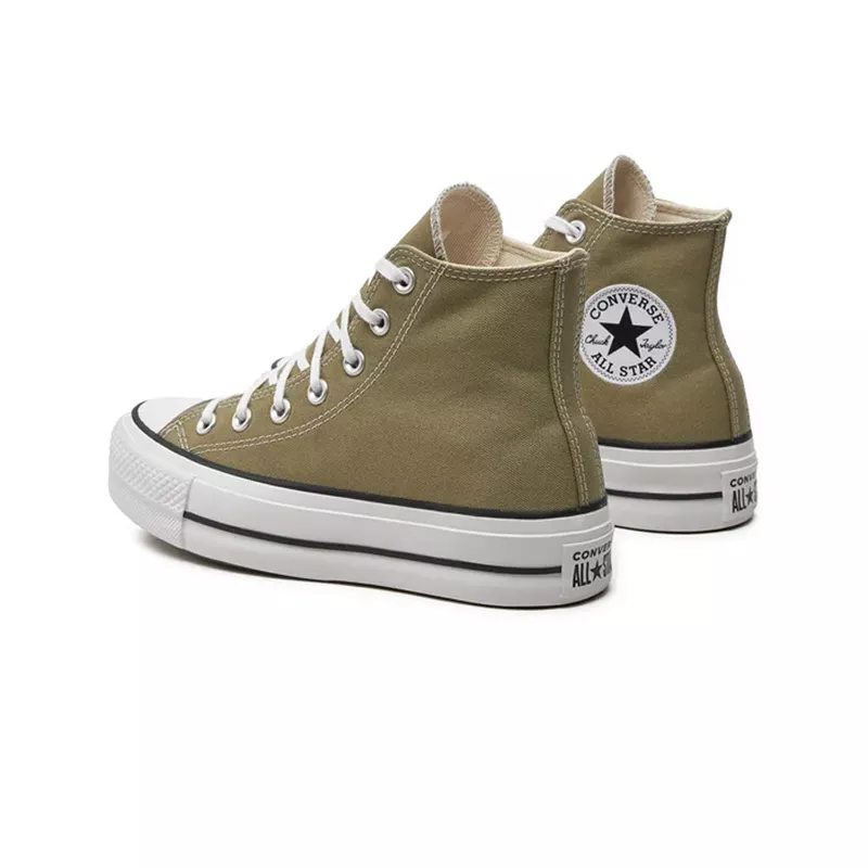 Baskets Platforme Canvas Hi - Marron - Image 4
