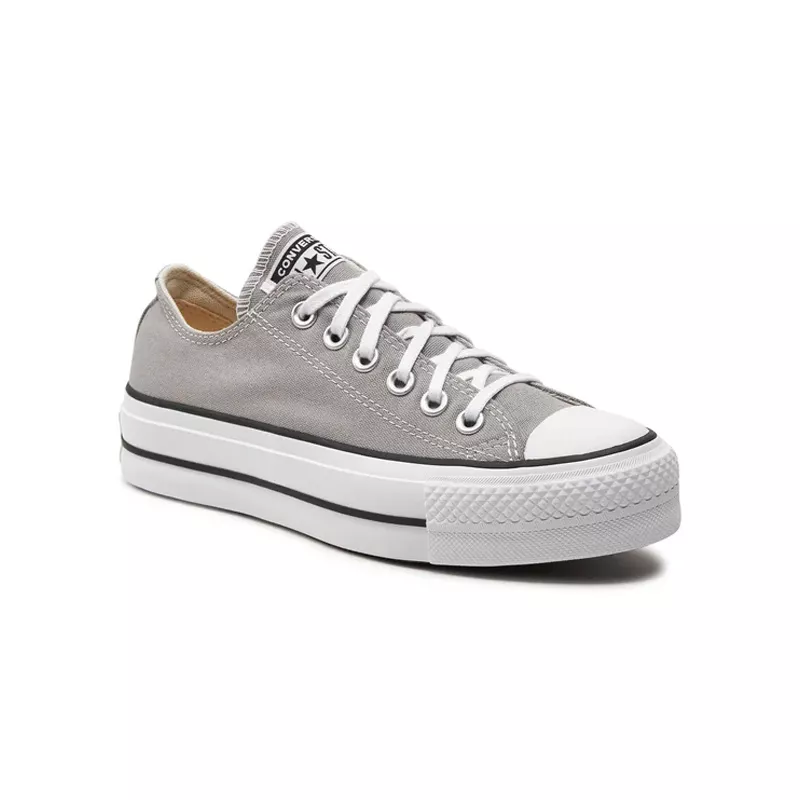 Baskets Platforme Canvas Hi - Gris - Image 2