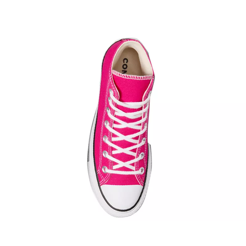 Baskets Platforme Canvas Hi - Rose/Blanc - Image 5