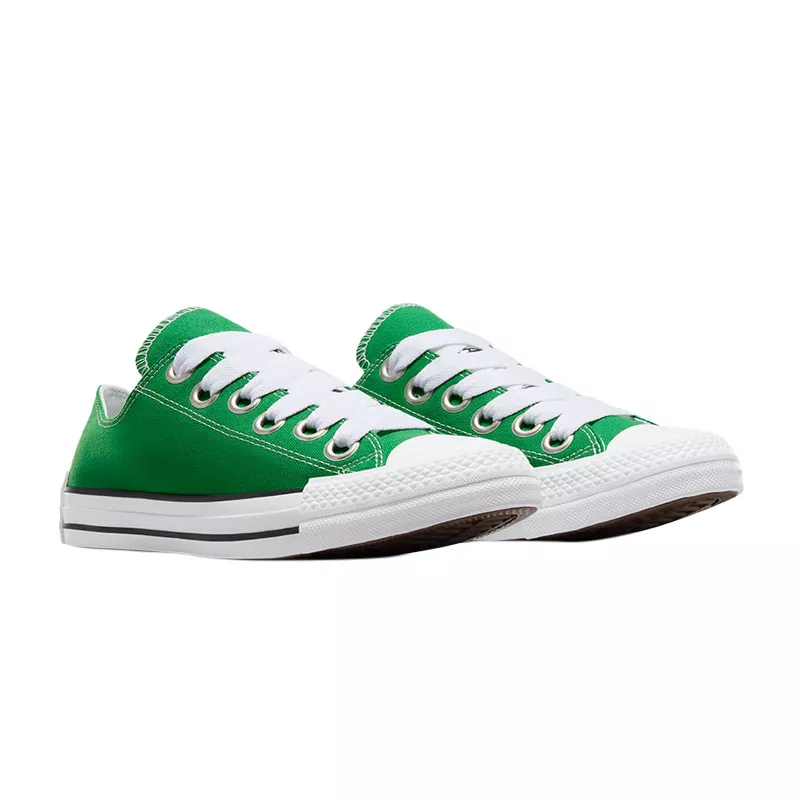 Baskets Converse All Star Canvas Hi - Vert/Blanc - Image 2