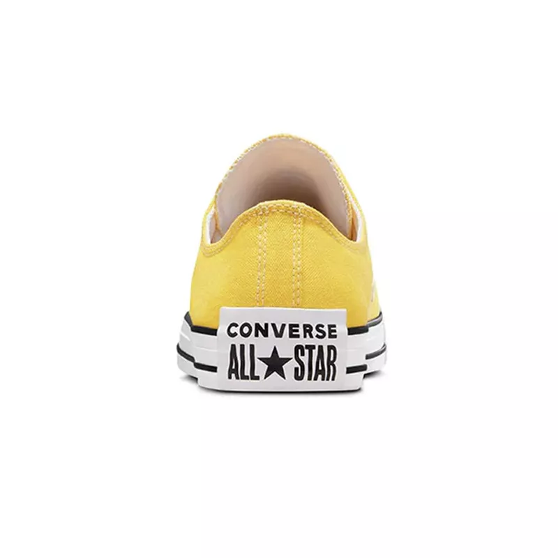 Baskets Converse All Star Canvas Ox - Jaune, Blanc - Image 4