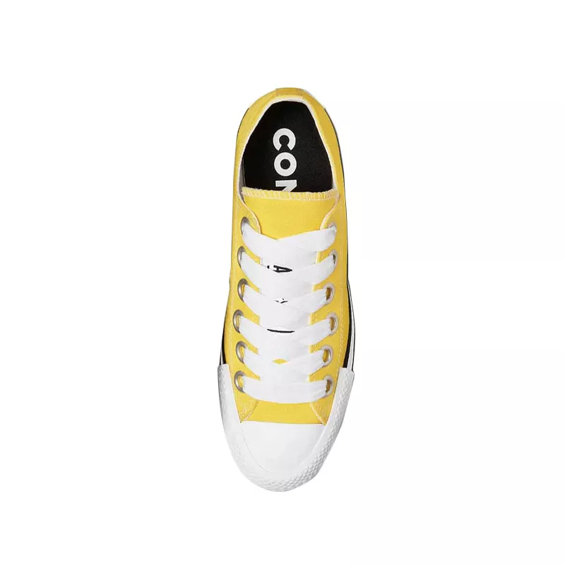 Baskets Converse All Star Canvas Ox - Jaune, Blanc - Image 5