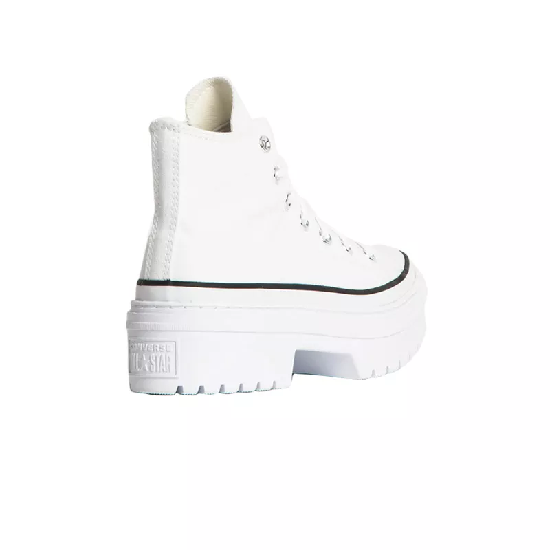 Baskets All Star Lugged Heel Plateforme - Blanc/Noir - Image 2