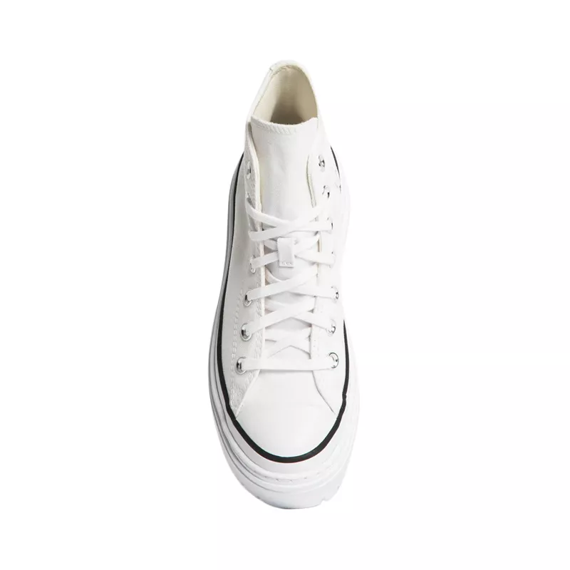 Baskets All Star Lugged Heel Plateforme - Blanc/Noir - Image 5