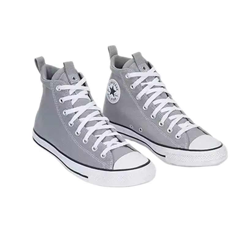 Baskets Converse All Star Hi Outdoor Canvas - Gris Et Blanc - Image 2