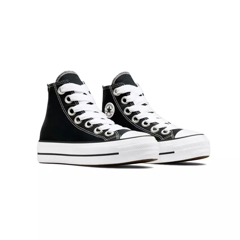 Baskets Converse Hi All Star Lift - Noir/Blanc - Image 2