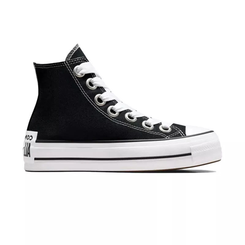 Baskets Converse Hi All Star Lift - Noir/Blanc - Image 3