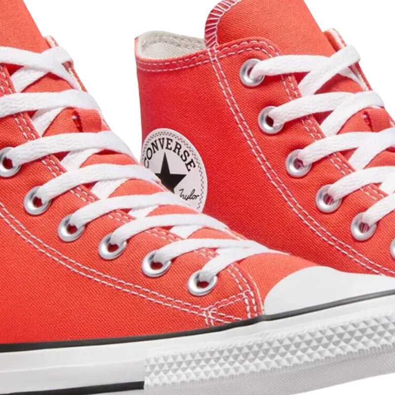 Baskets Femme Converse All Star Canvas Hi - Saumon - Image 5
