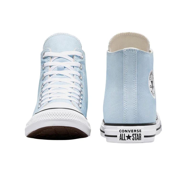 Baskets Femme Converse All Star Canvas Hi - Bleu Ciel, Blanc - Image 5