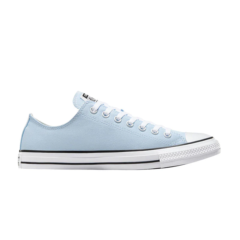 Baskets Femme Converse All Star Canvas Ox - Bleu Ciel, Blanc - Image 2