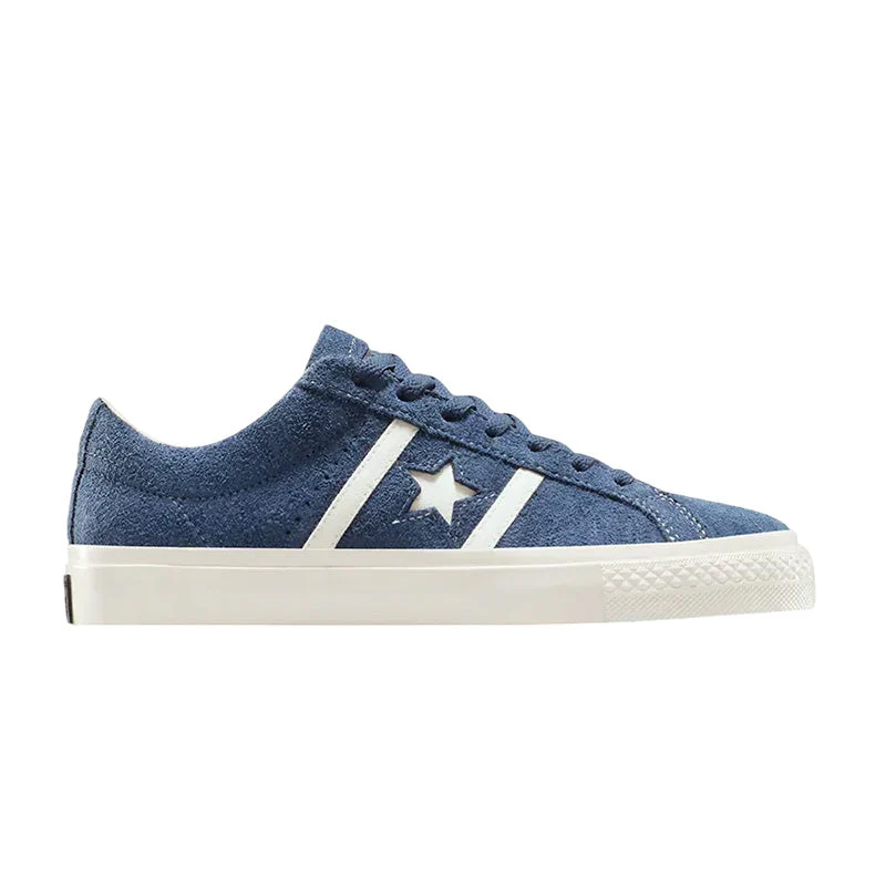 Baskets Femme Converse One Star Ox Pro - Bleu Marine, Blanc - Image 2