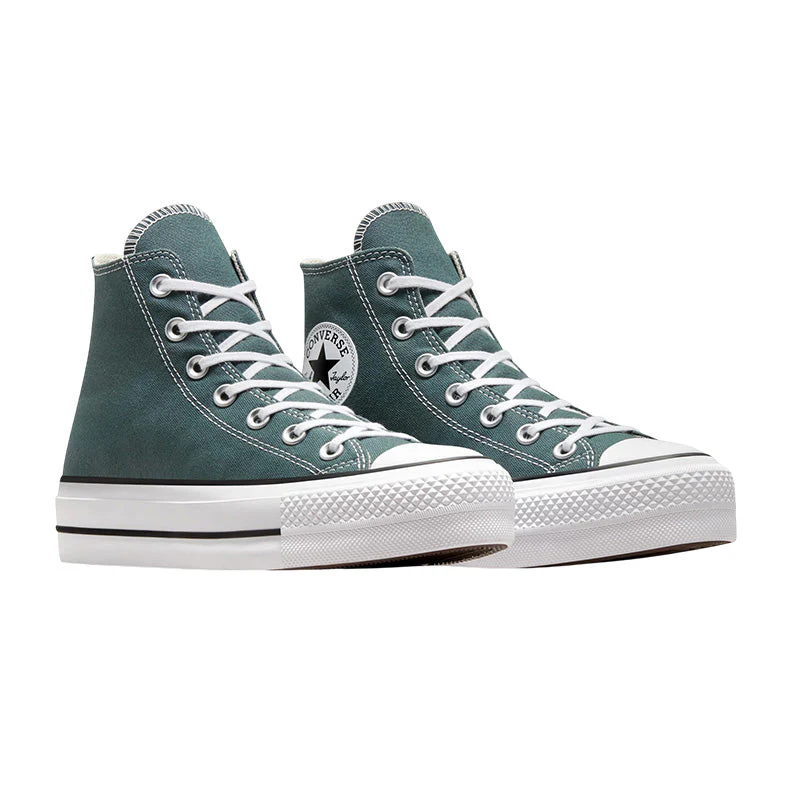 Baskets Femme Converse Hi All Star Lift - Vert Bouteille, Vert - Image 3