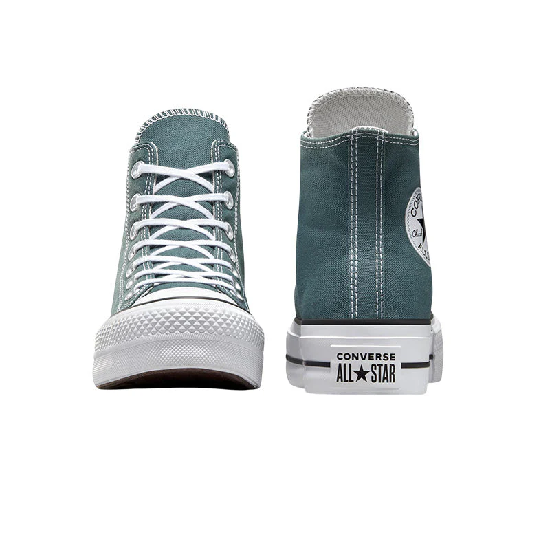 Baskets Femme Converse Hi All Star Lift - Vert Bouteille, Vert - Image 5