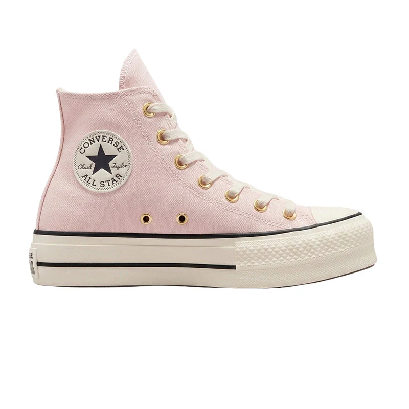 Baskets Femme Converse Hi All Star Lift - Rose Gold - Image 2
