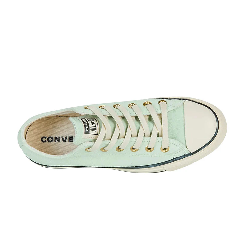 Baskets Femme Converse Ox All Star Lift - Vert Clair - Image 4