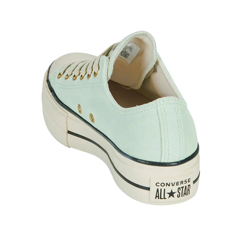 Baskets Femme Converse Ox All Star Lift - Vert Clair - Image 6