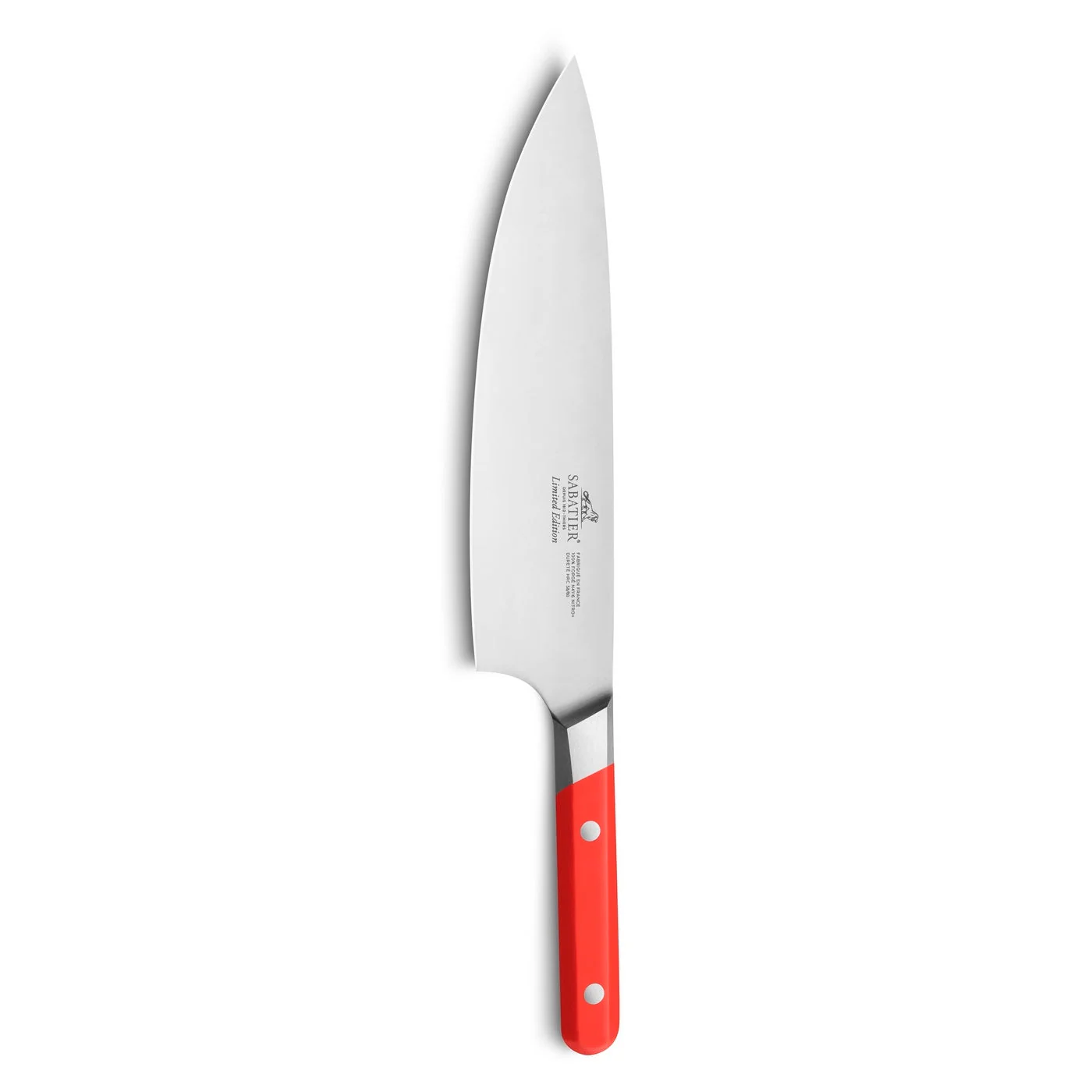 Couteau Chef 20 Cm Edition Limitée Sabatier Rouge - Image 2