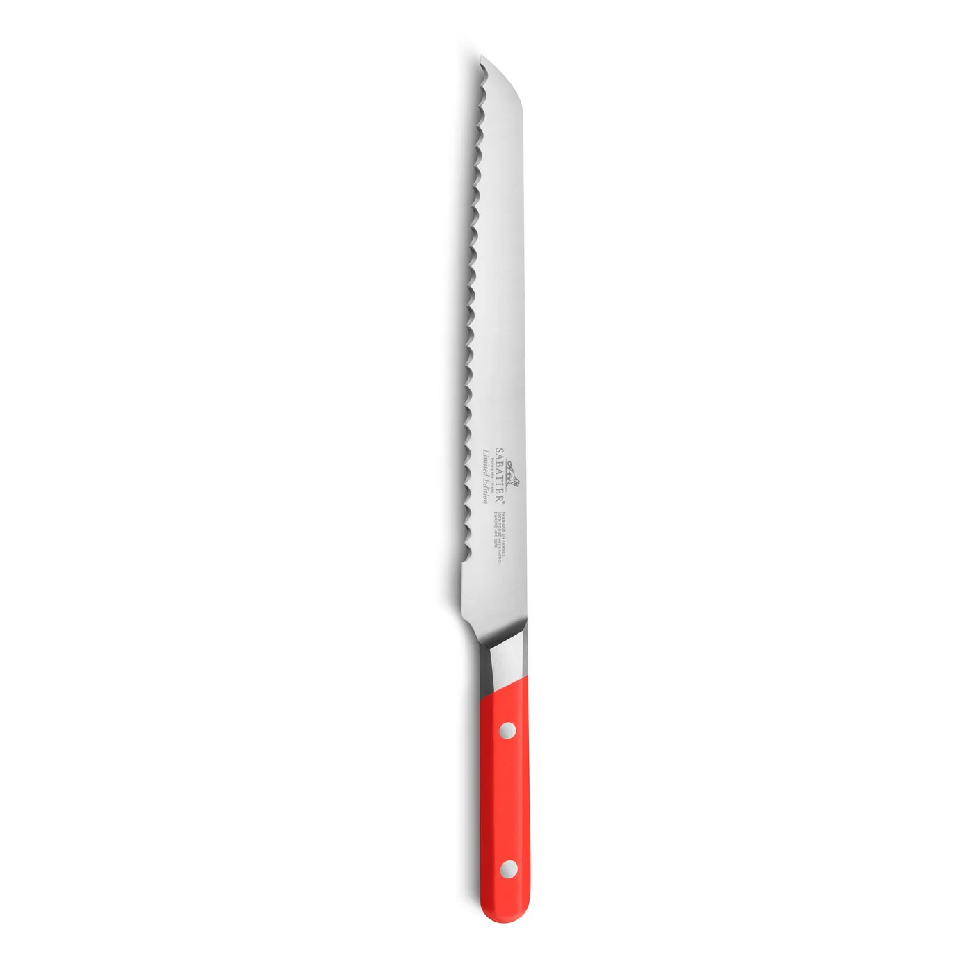 Couteau À Pain 20 Cm Edition Limitée Sabatier Rouge - Image 2