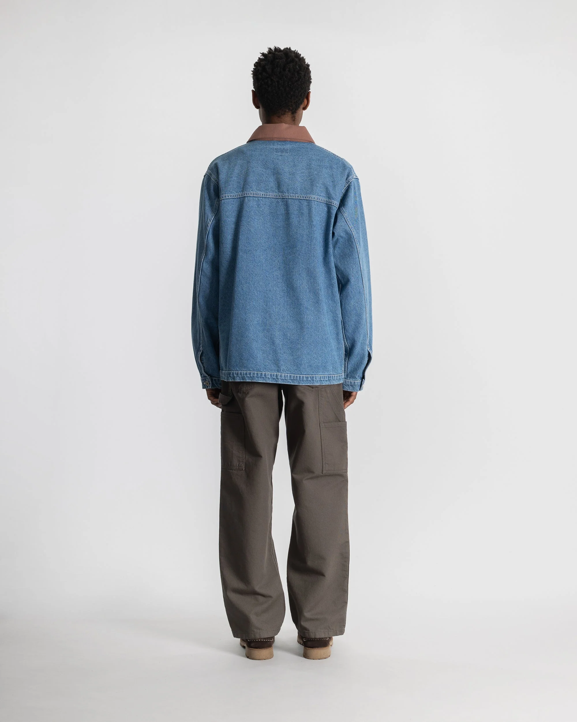 Coverall Jacket - 70s Stone Denim - Image 6