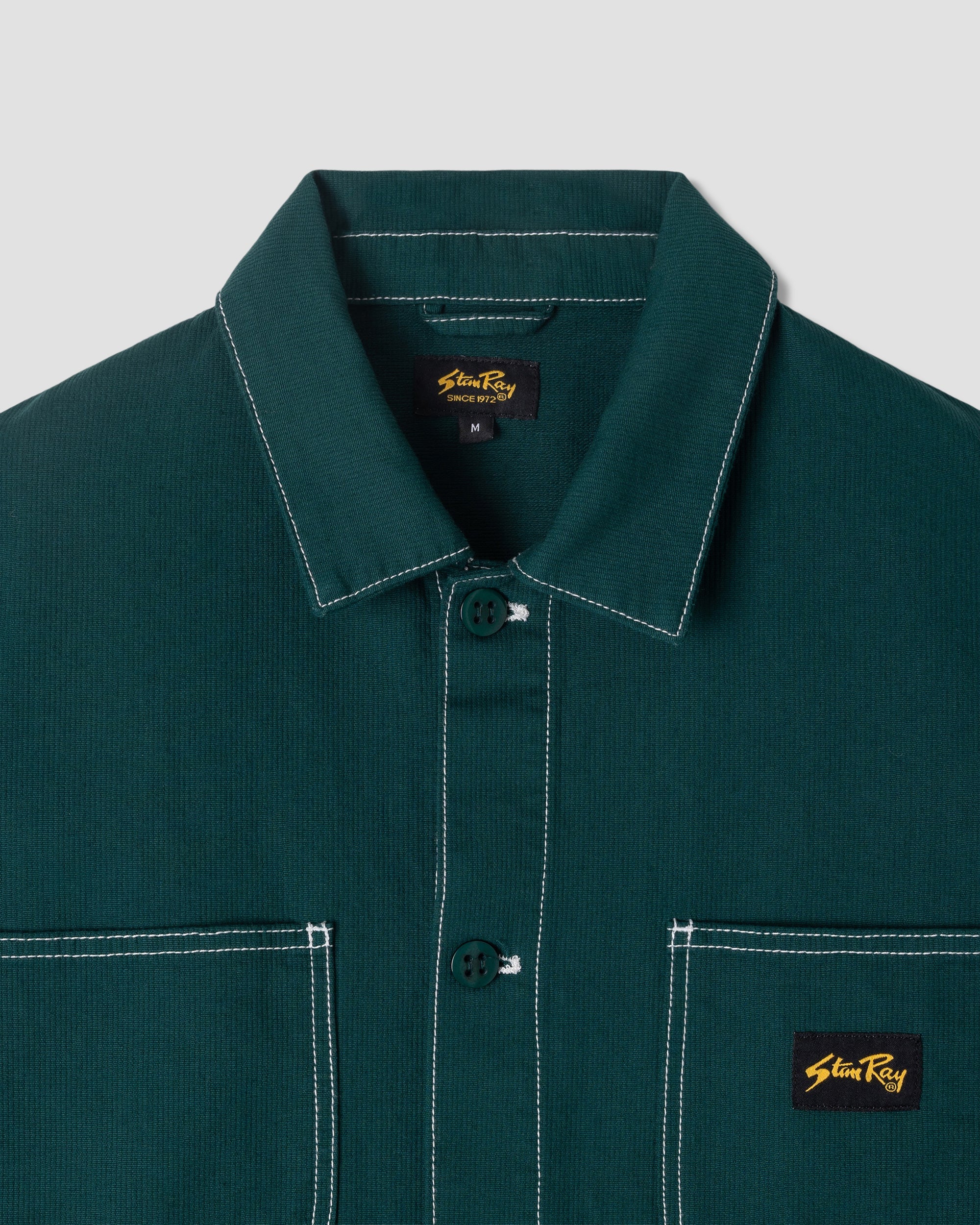 Coverall Jacket - Botanical Green Bedford - Image 5