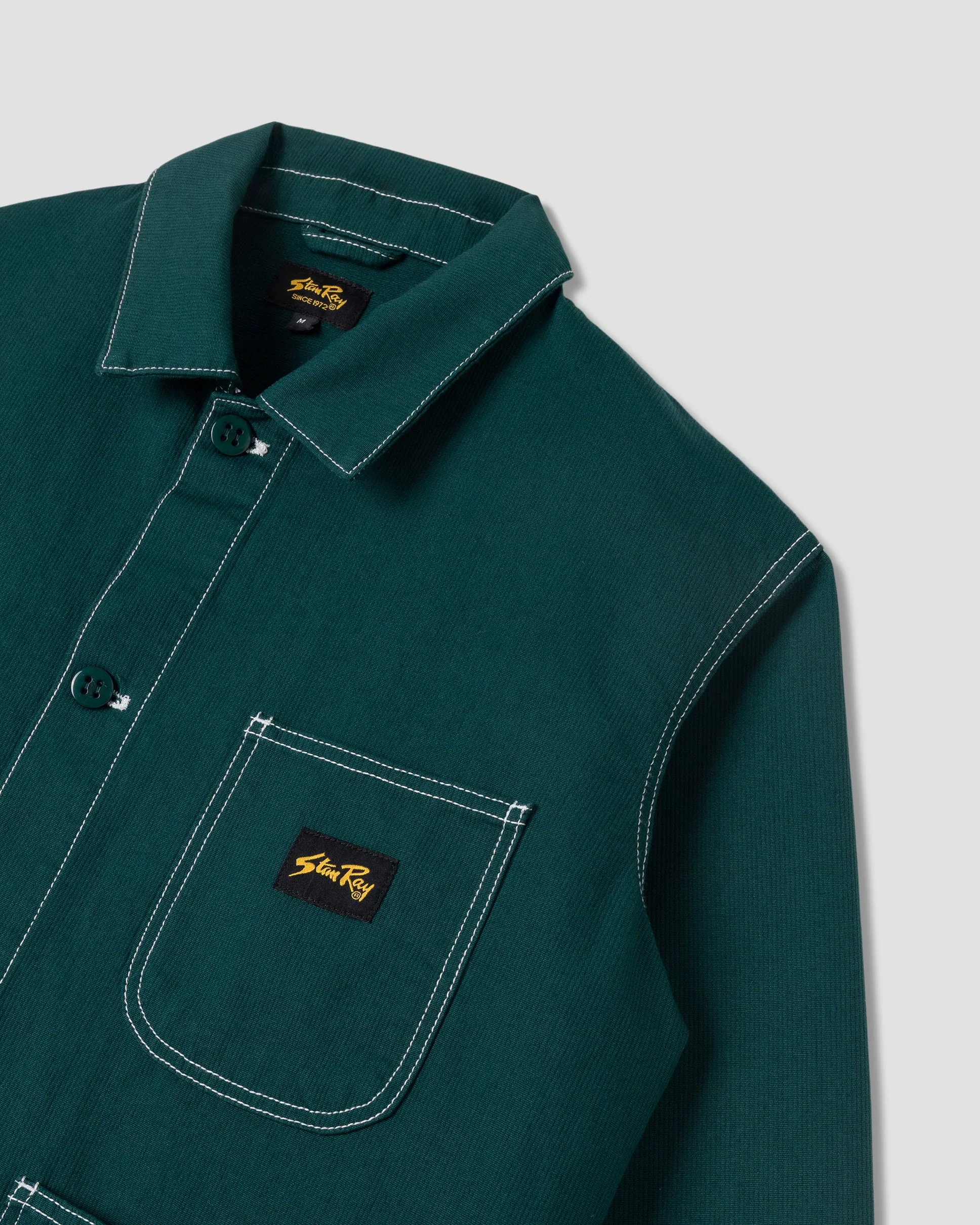 Coverall Jacket - Botanical Green Bedford - Image 6