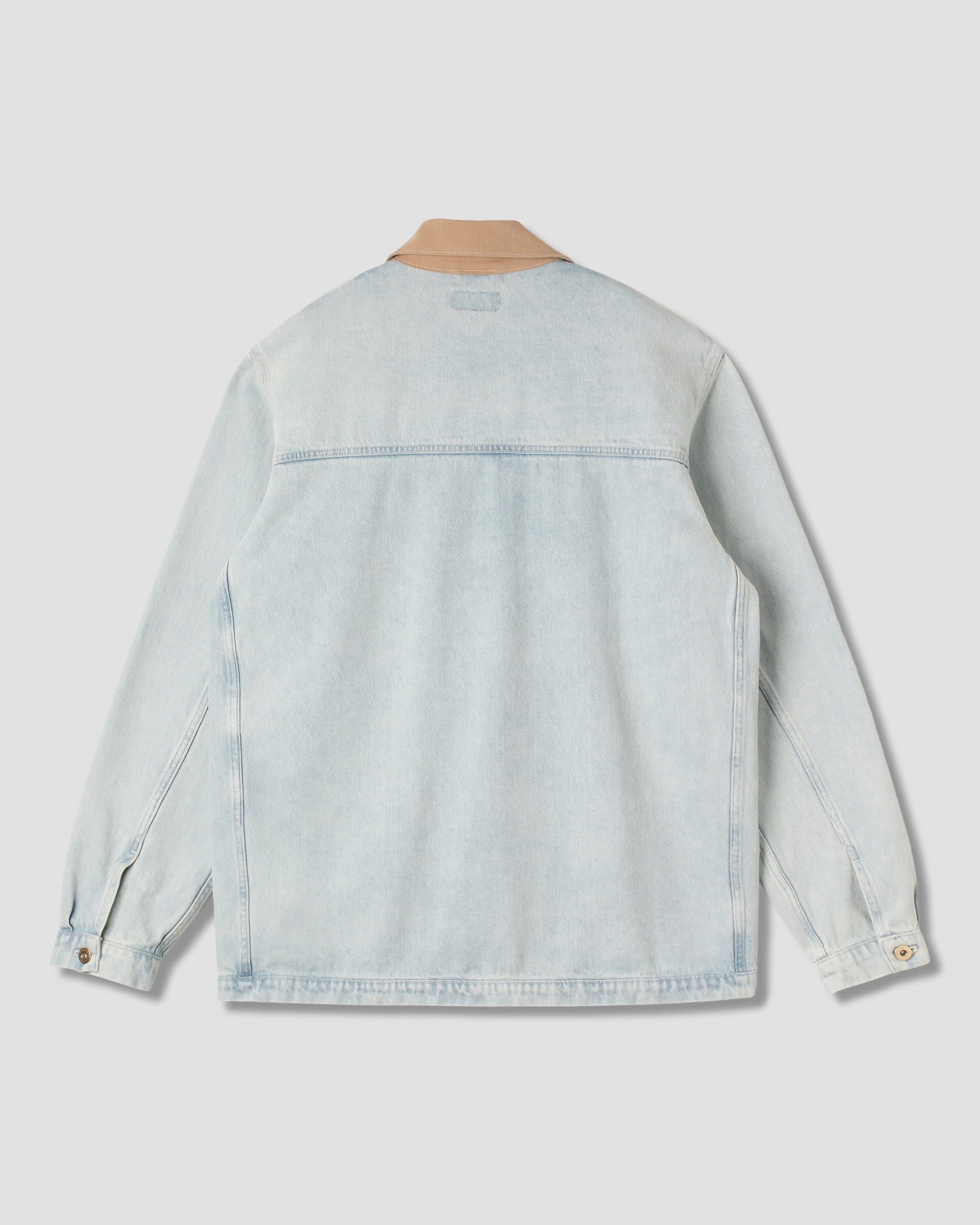 Coverall Jacket - Lite Blue Denim - Image 3