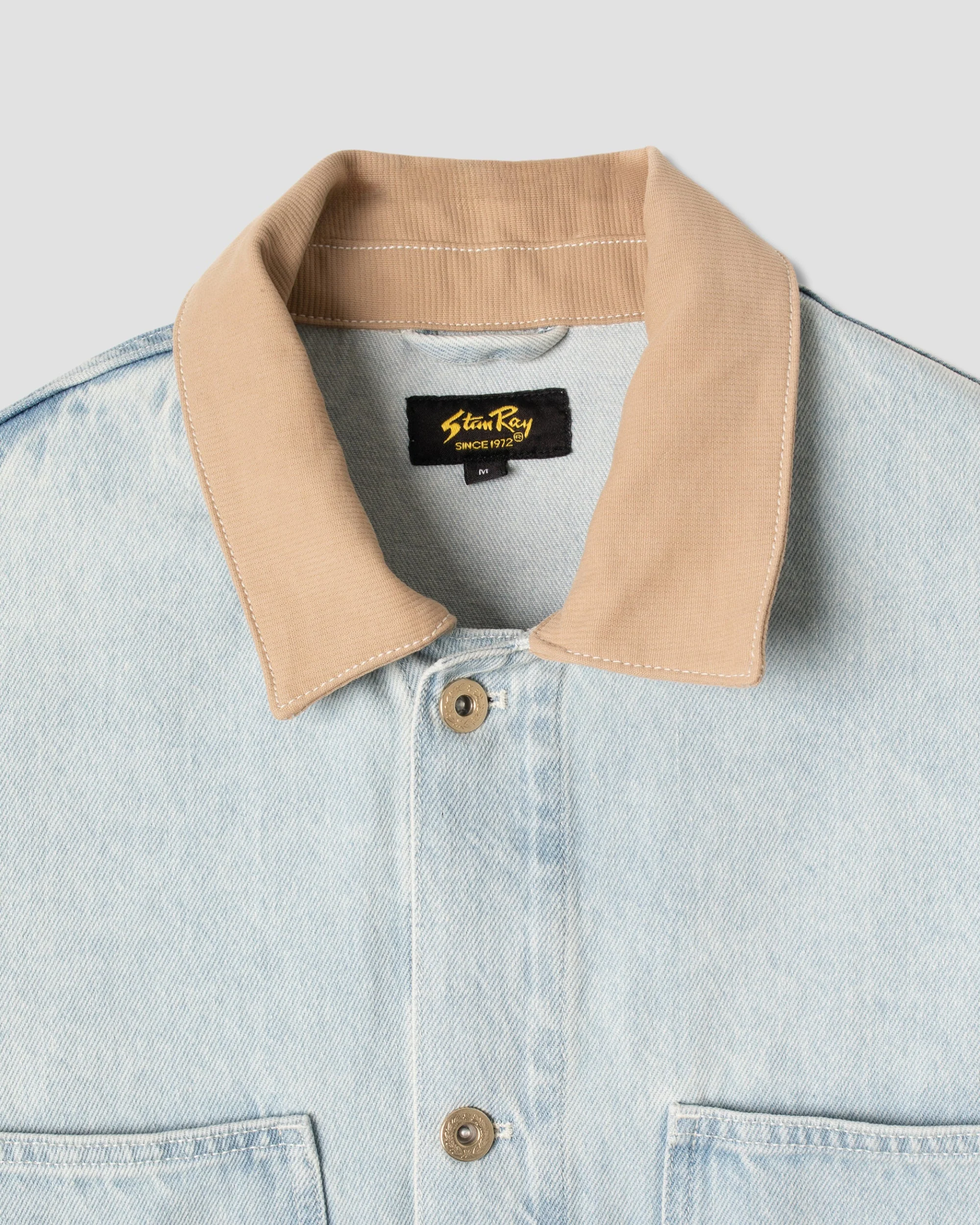 Coverall Jacket - Lite Blue Denim - Image 4