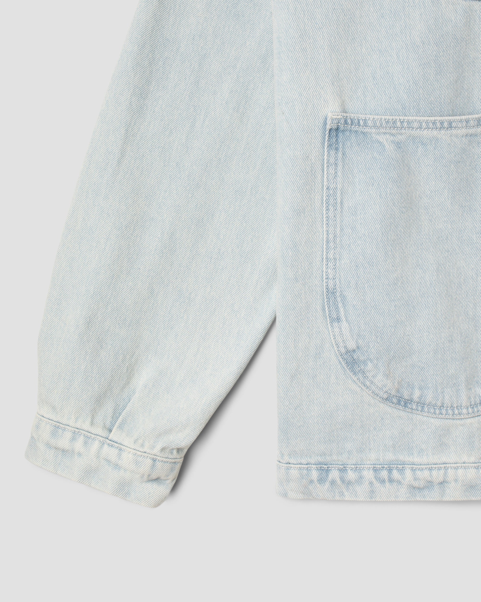 Coverall Jacket - Lite Blue Denim - Image 5