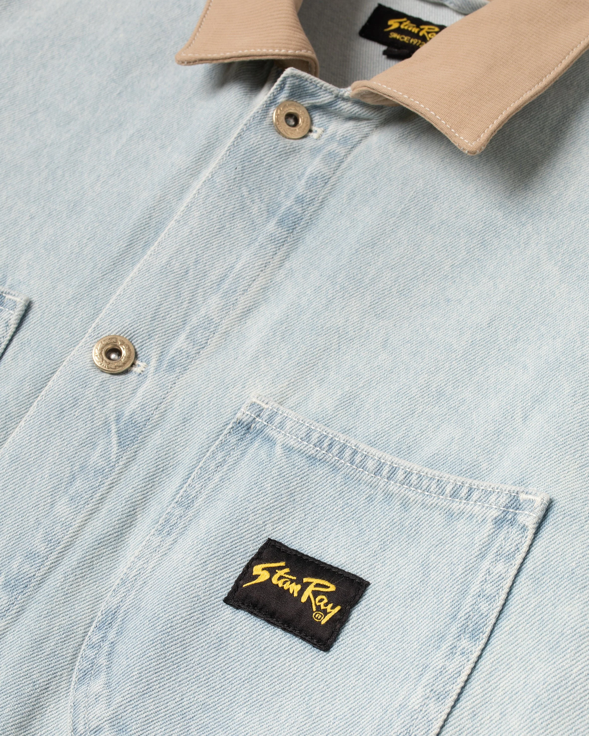 Coverall Jacket - Lite Blue Denim - Image 6