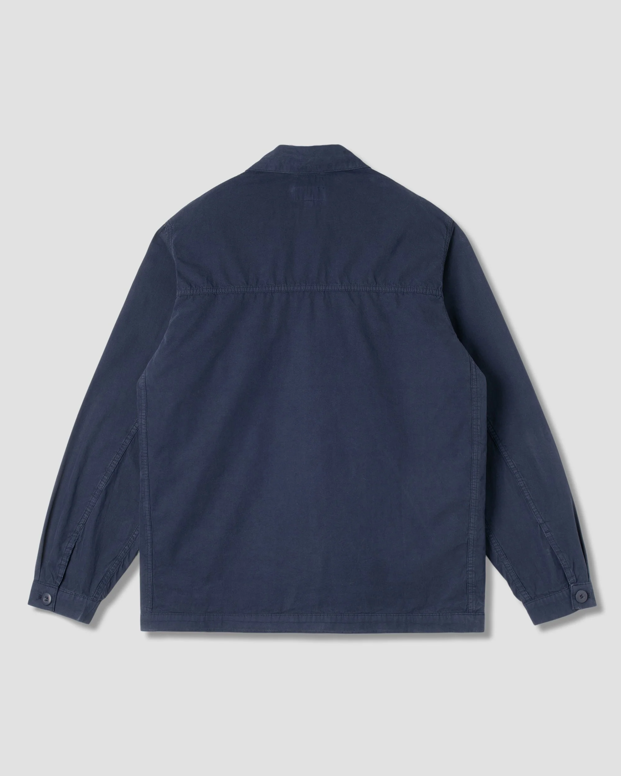 Coverall Jacket - Navy Poplin - Image 2