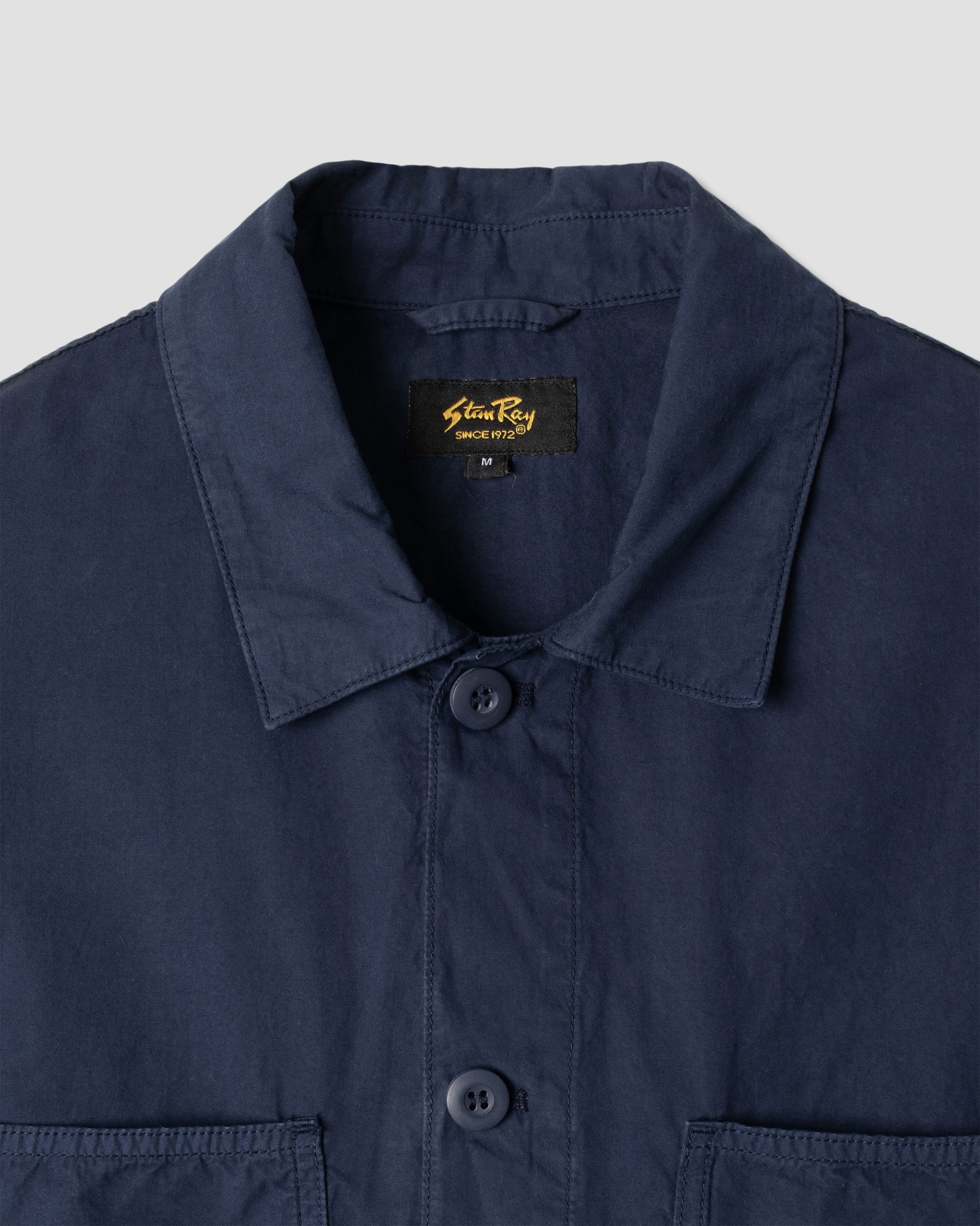 Coverall Jacket - Navy Poplin - Image 4