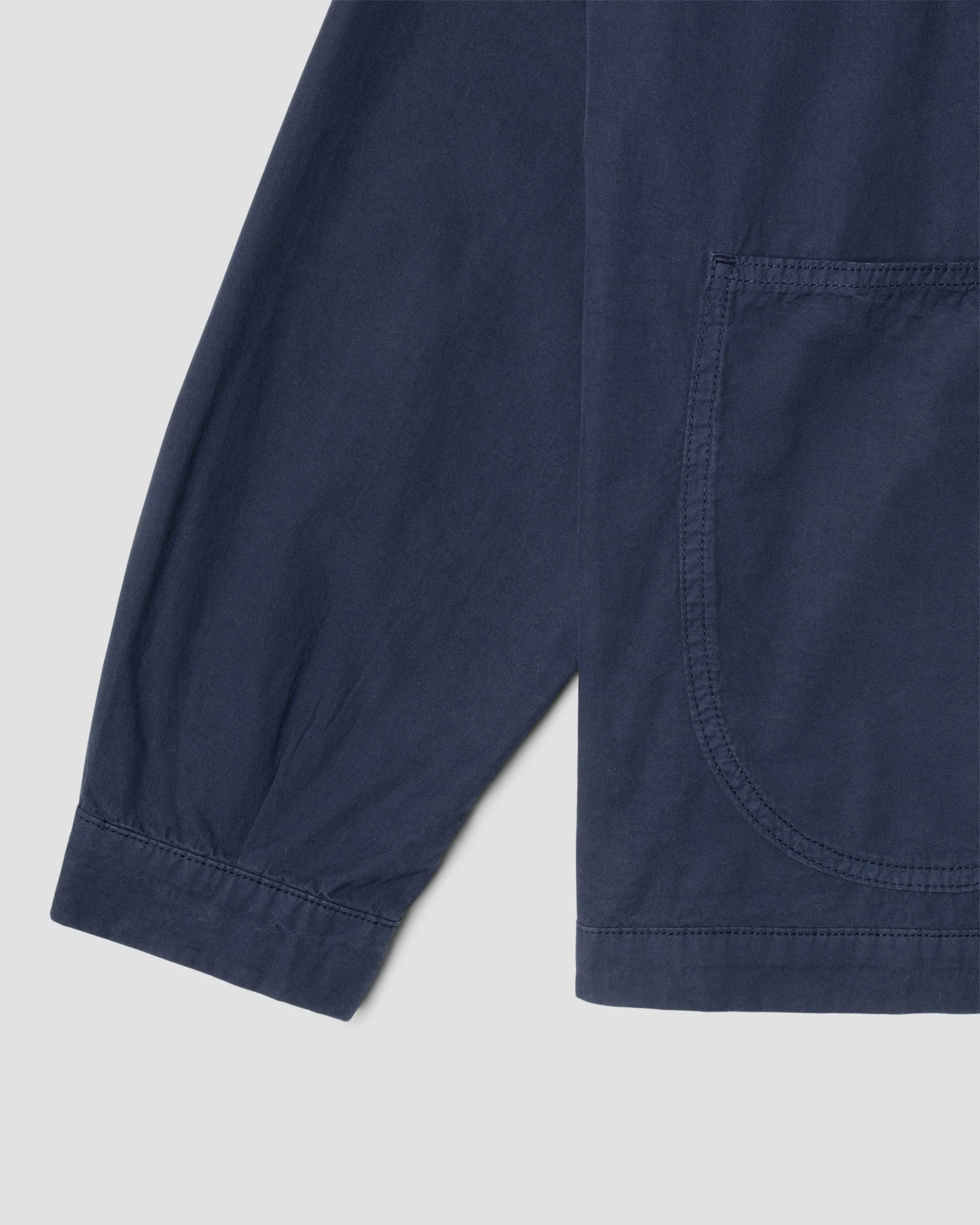 Coverall Jacket - Navy Poplin - Image 5