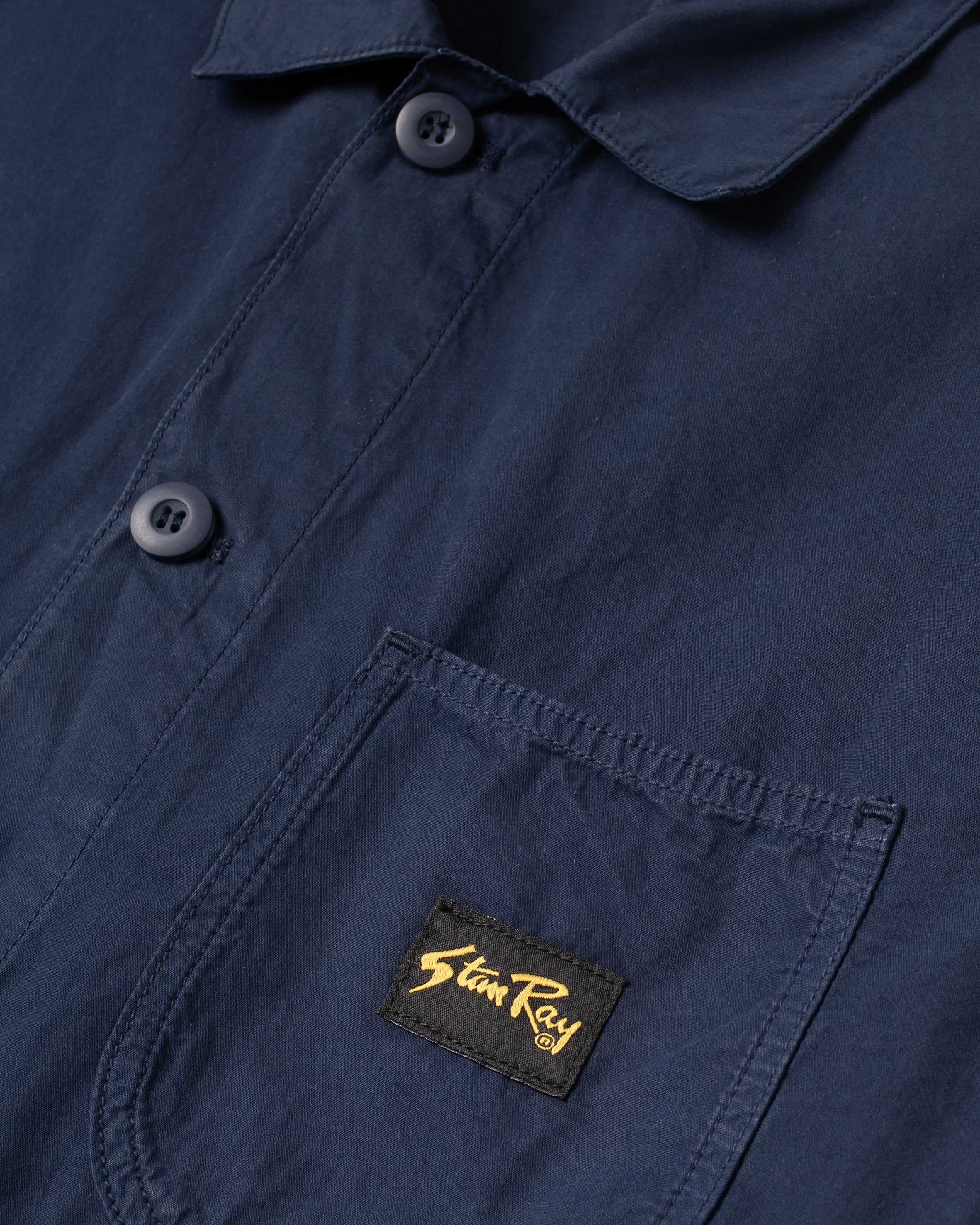 Coverall Jacket - Navy Poplin - Image 7