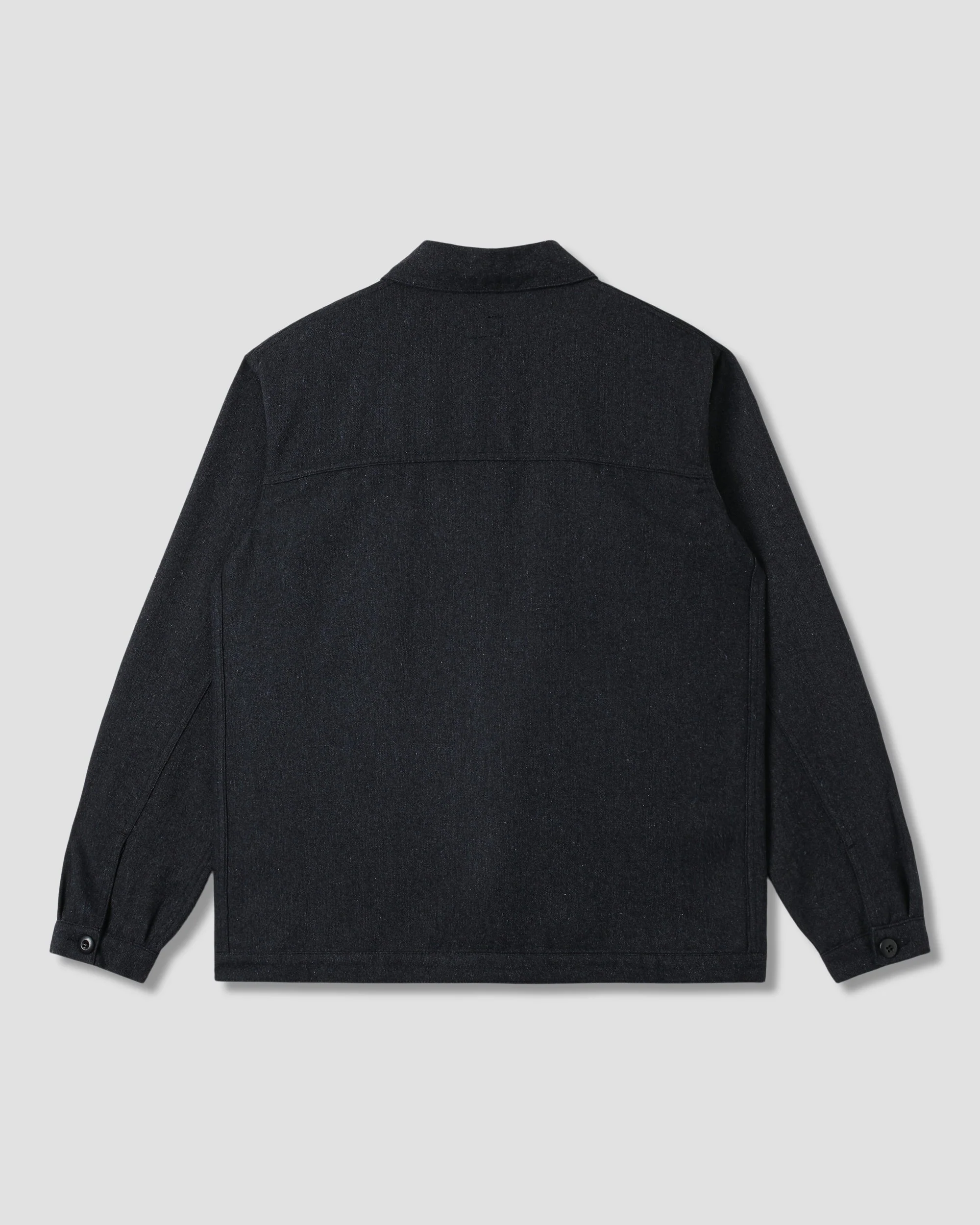Coverall Jacket - Navy Wool - Image 3
