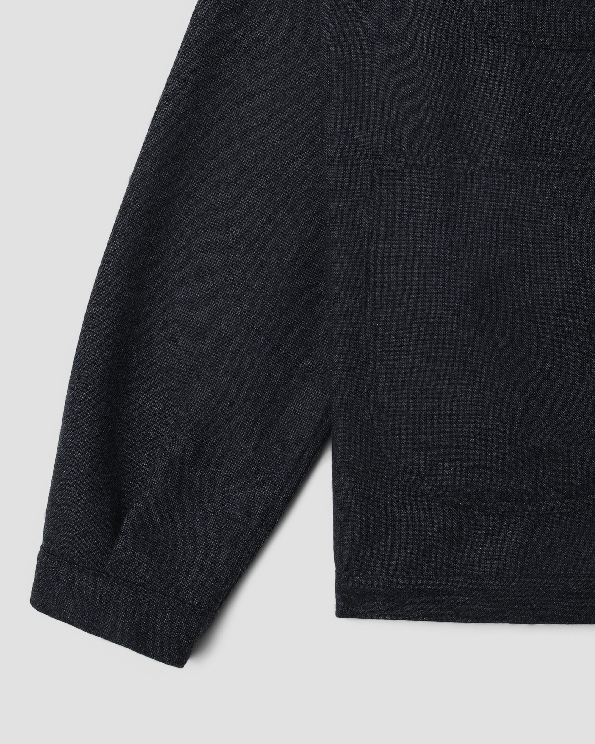Coverall Jacket - Navy Wool - Image 5